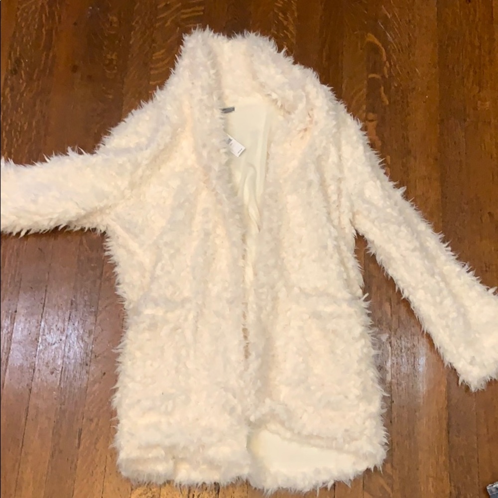 White Coat/Comfy sweater